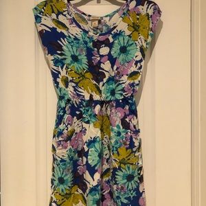 Floral summer dress.